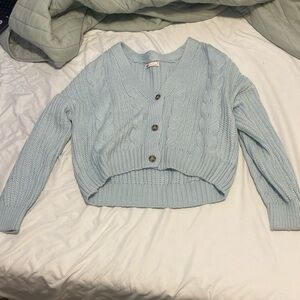 SO light blue cardigan